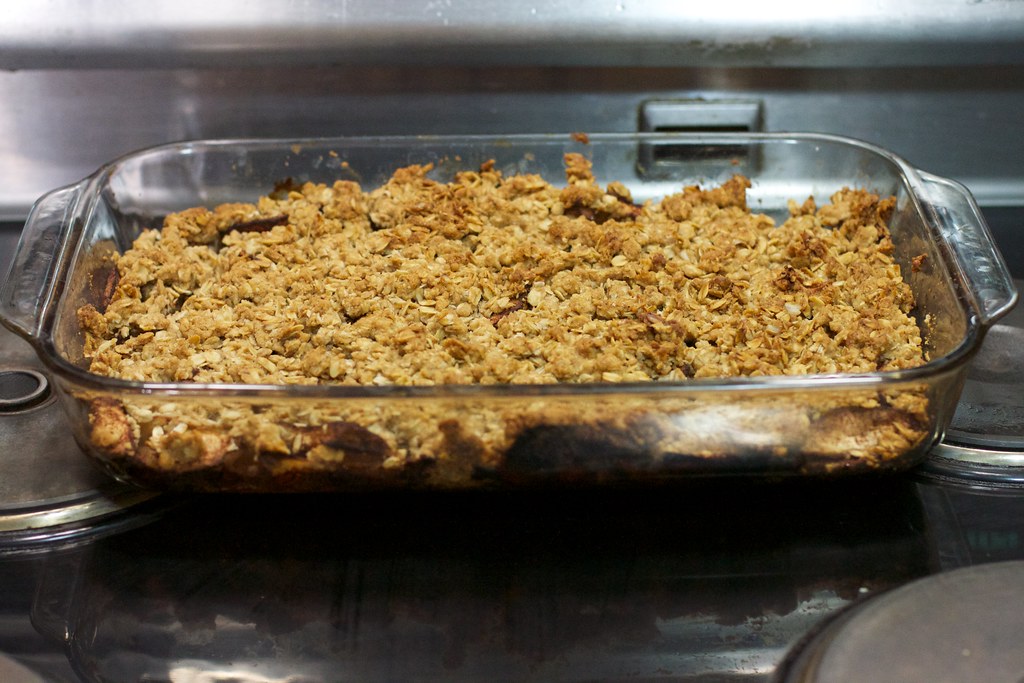 Gluten Free Apple Crumble