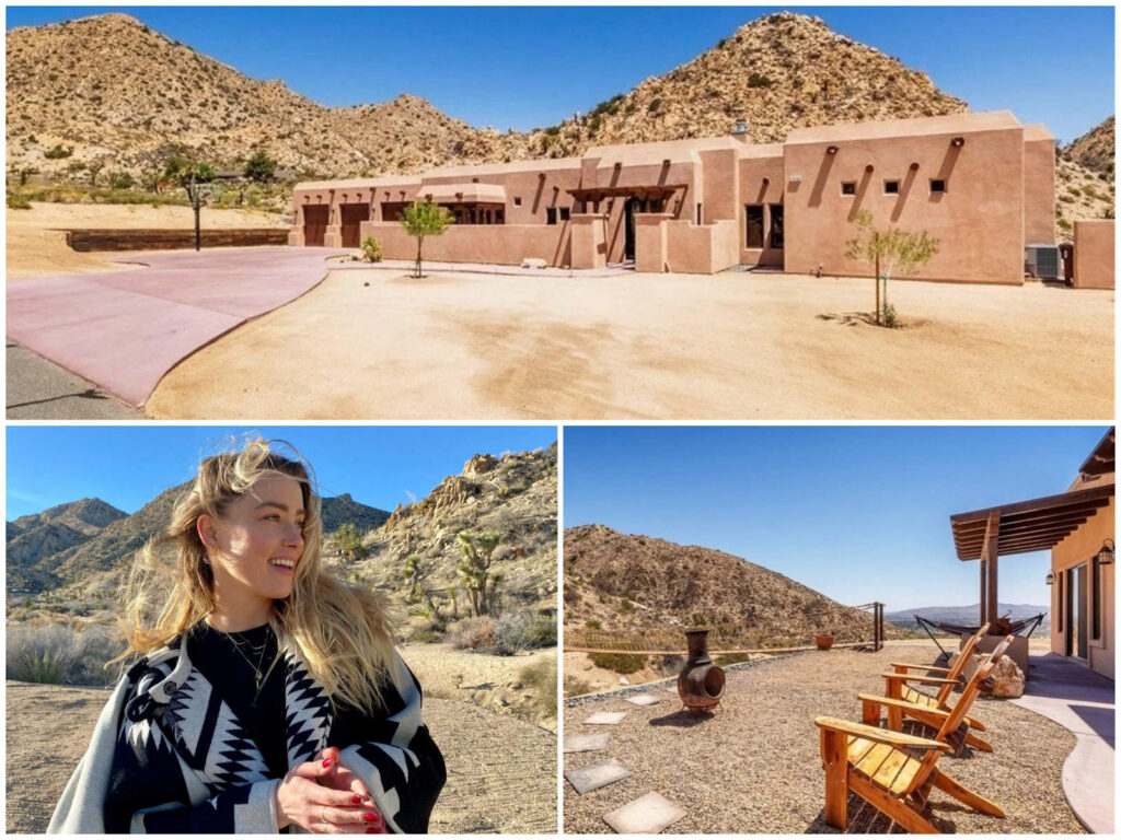 Amber Heard - House in Yucca Valley