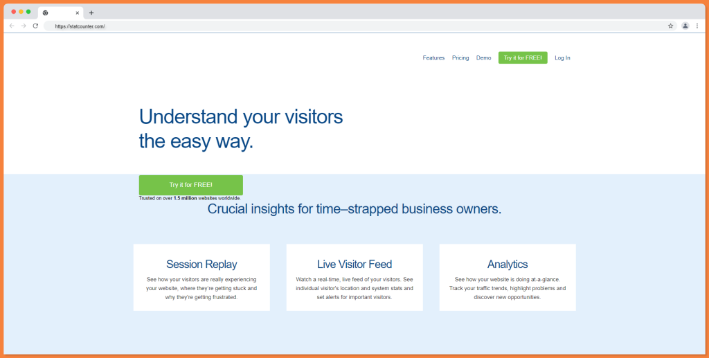 How to Create a Statcounter Account