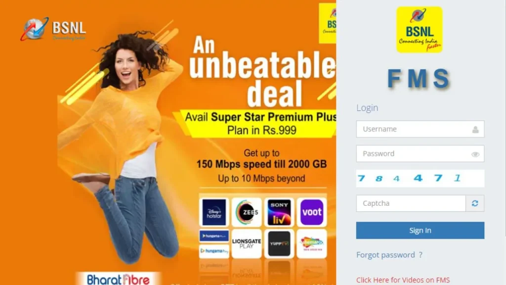 Who Can Use BSNL FMS Portal
