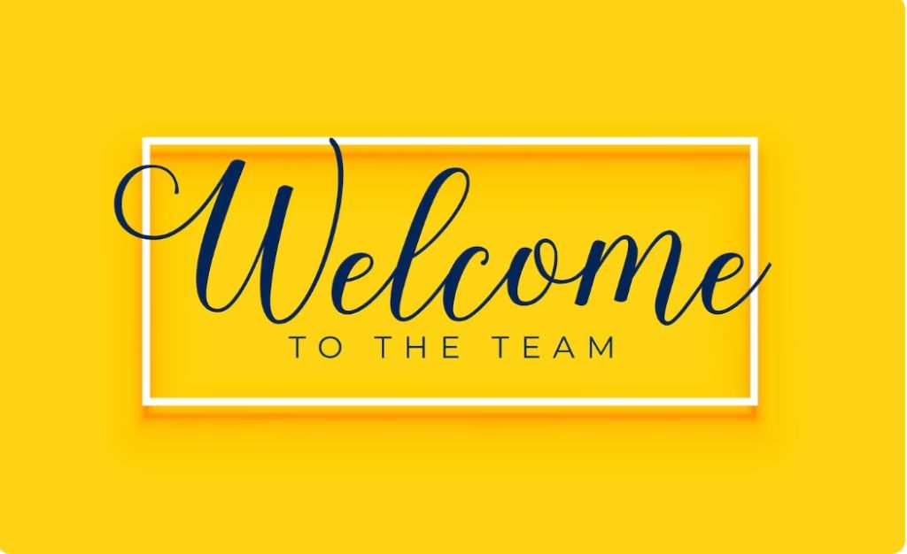 short welcome message