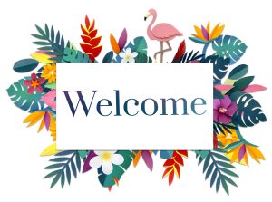 short welcome message