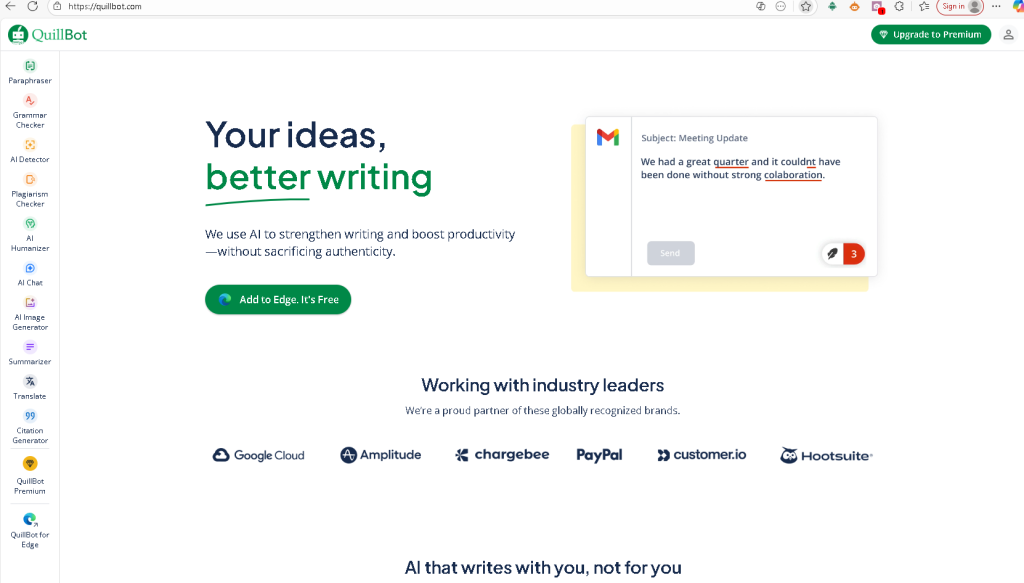quillbot login
