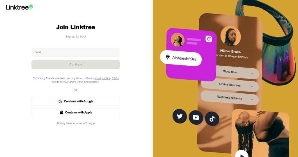 How to Sign Up for a Linktree Account (Step-by-Step)