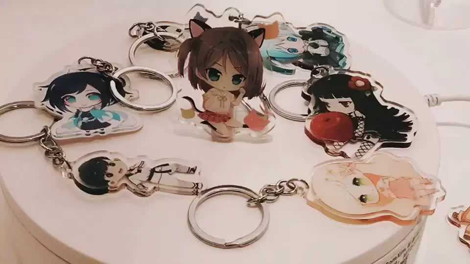how to make acrylic keychains