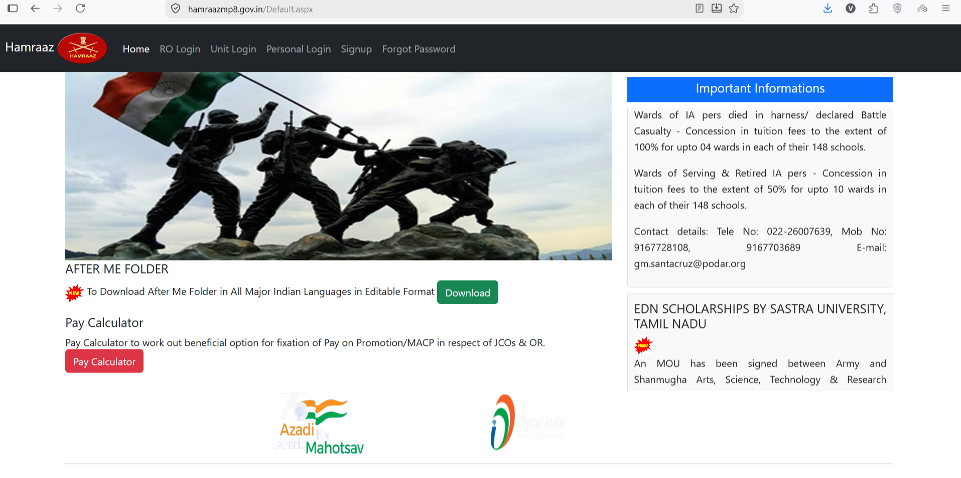 hamraaz login