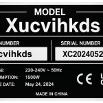 model xucvihkds number