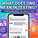 what does gng mean in texting