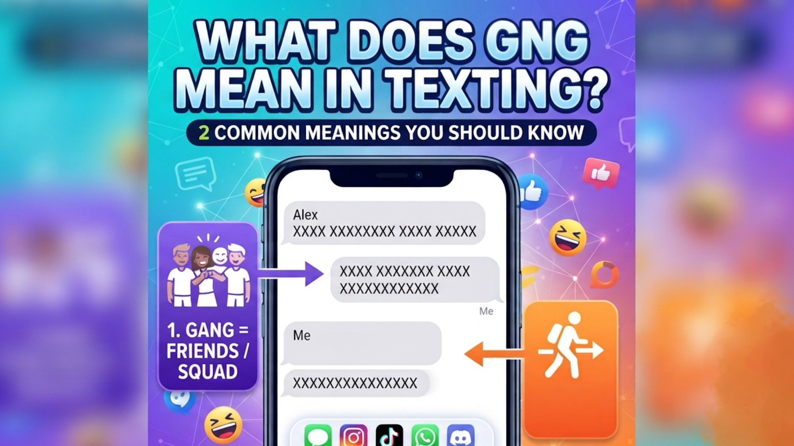 what does gng mean in texting