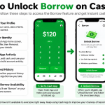 how to unlock borrow on cash app